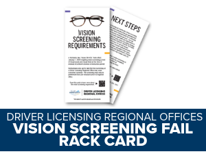 Vision Screen Fail Card